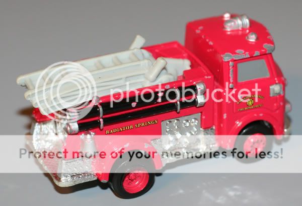 Disney Pixar CARS Movie RED Radiator Springs Fire Dept Truck Mega 