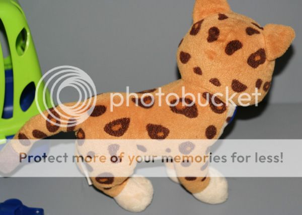 Nick Jr Go Diego Animal Rescuer Baby Jaguar Plush w Carrying Case Cage Mattel