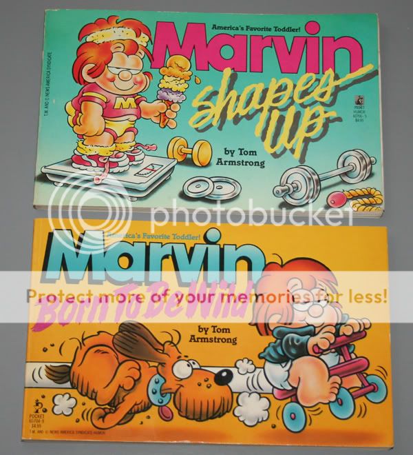 Vintage Marvin Americas Favorite Toddler Comic Book Lot  