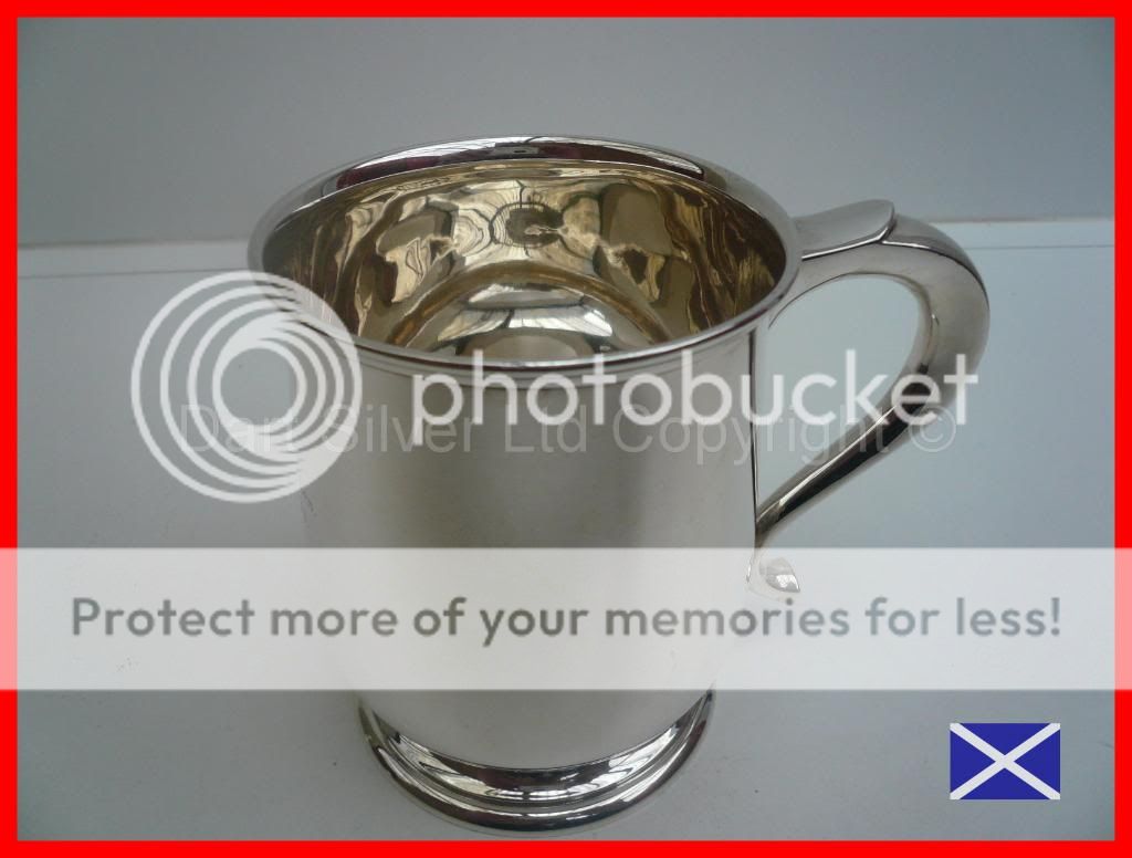 Immaculate Silver Tankard HM Birmingham 1937  