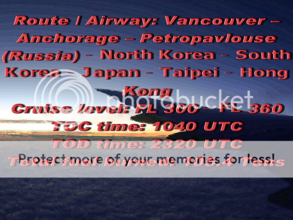 [Flight Report]Oct 26, 2008 Cathay 889 YVR-HKG Cruiseinfo_CX889_77a