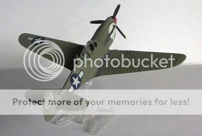 Curtiss P 40 Warhawk Matchbox 1/72 (VINTAGE) P404