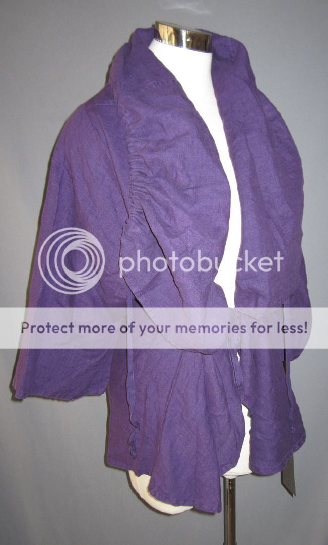 Bryn Walker Elderberry Purple Bruges Jacket $108