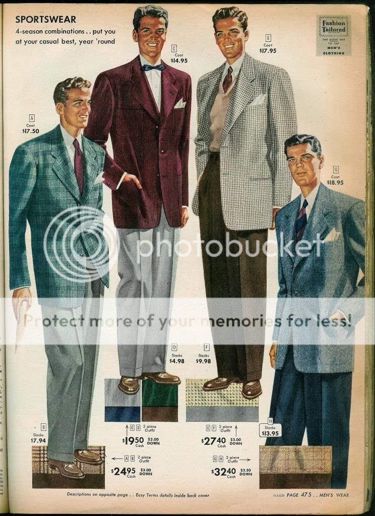 1949 Sears Fall/Winter Catalog | The Fedora Lounge