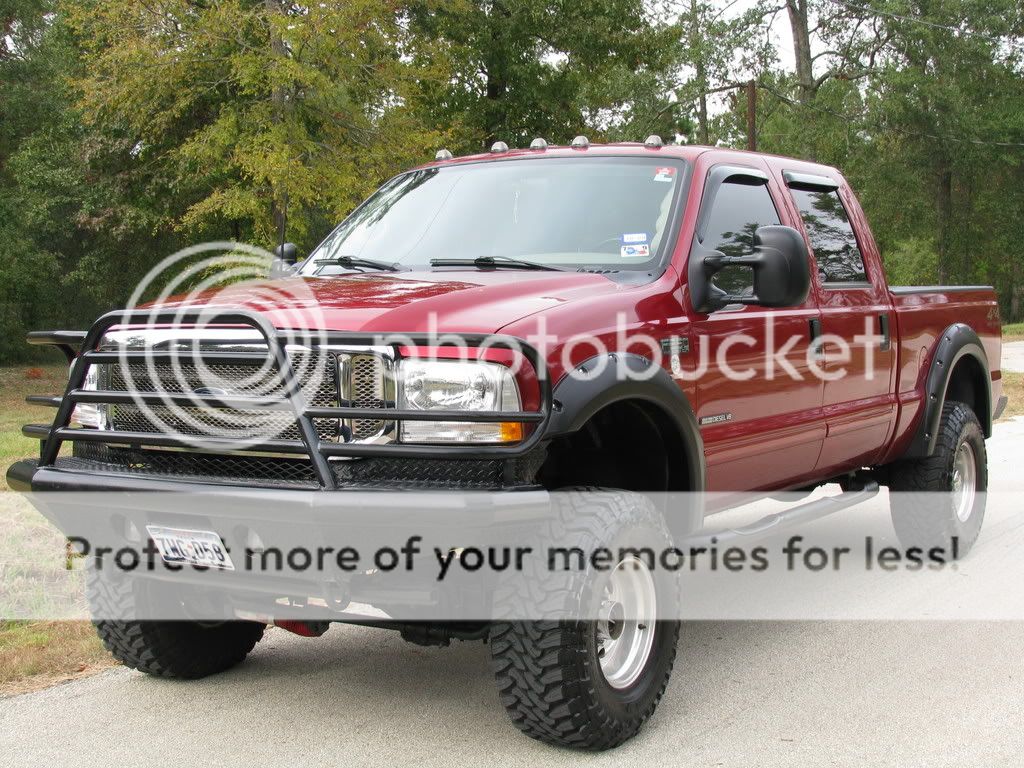 2004 Ford f250 fender flares #2