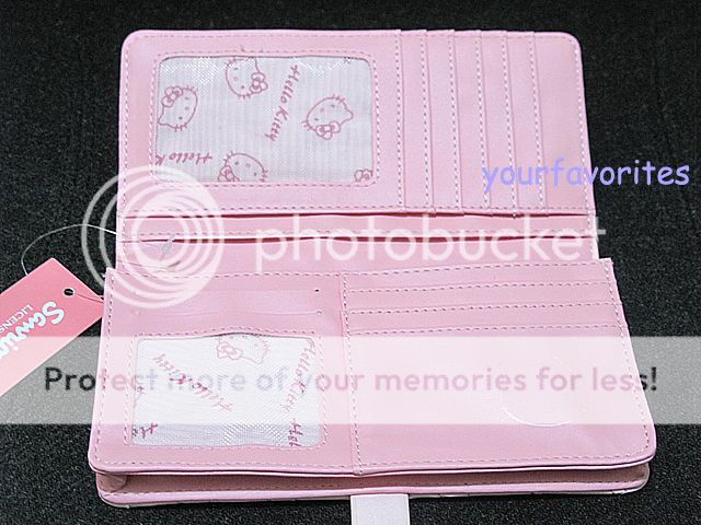 Hello Kitty pink card holder wallet purse  