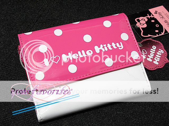 NWT I Love Hello Kitty white wallet purse  