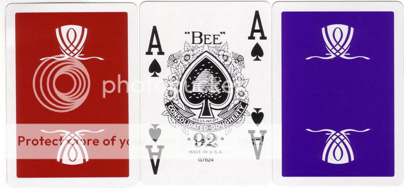 NEW Bee Tech Art Wynn Casino Blue & Red Playing Cards Decks Ohio 