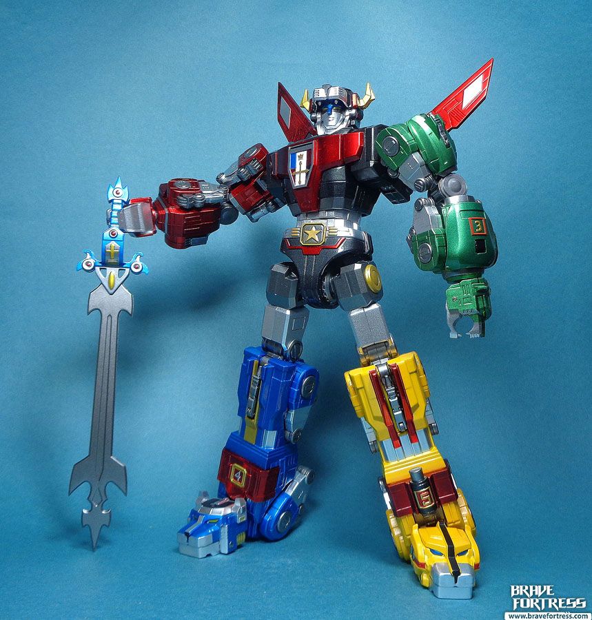 Icarus Toys United Gokin UG-00 Voltron Lion Force | Brave Fortress