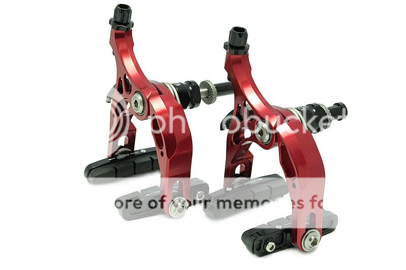 OMNI Racer ULTRA Lite Ti CNC Brake Calipers OM7220 RED  