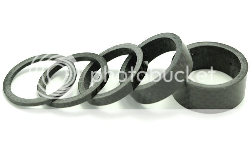 OMNI Racer Carbon Headset Spacers1 1/8 2,3,5,10,15mm  