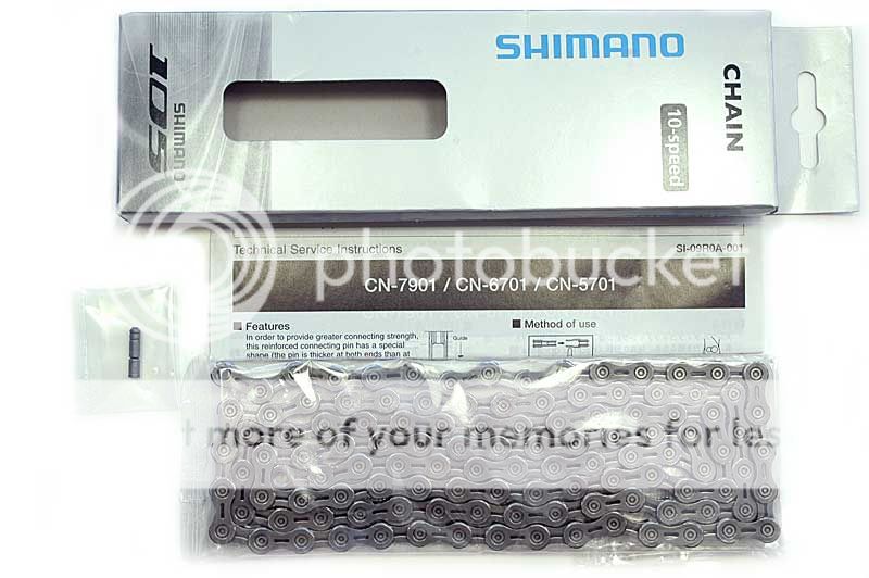 2011 NEW Shimano 105 10 speed Chain Fits Ultegra CN5701  