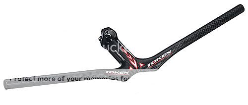 TOKEN Carbon Fiber Integrated MTB Handlebar/Stem  120mm  