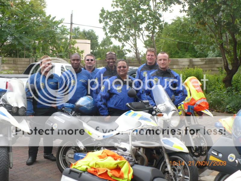 JAMIE'S FUNERAL ARRANGEMENTS: Bike escort P1070131