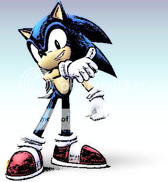 SSBB custom Fan-made recolorings Sonic