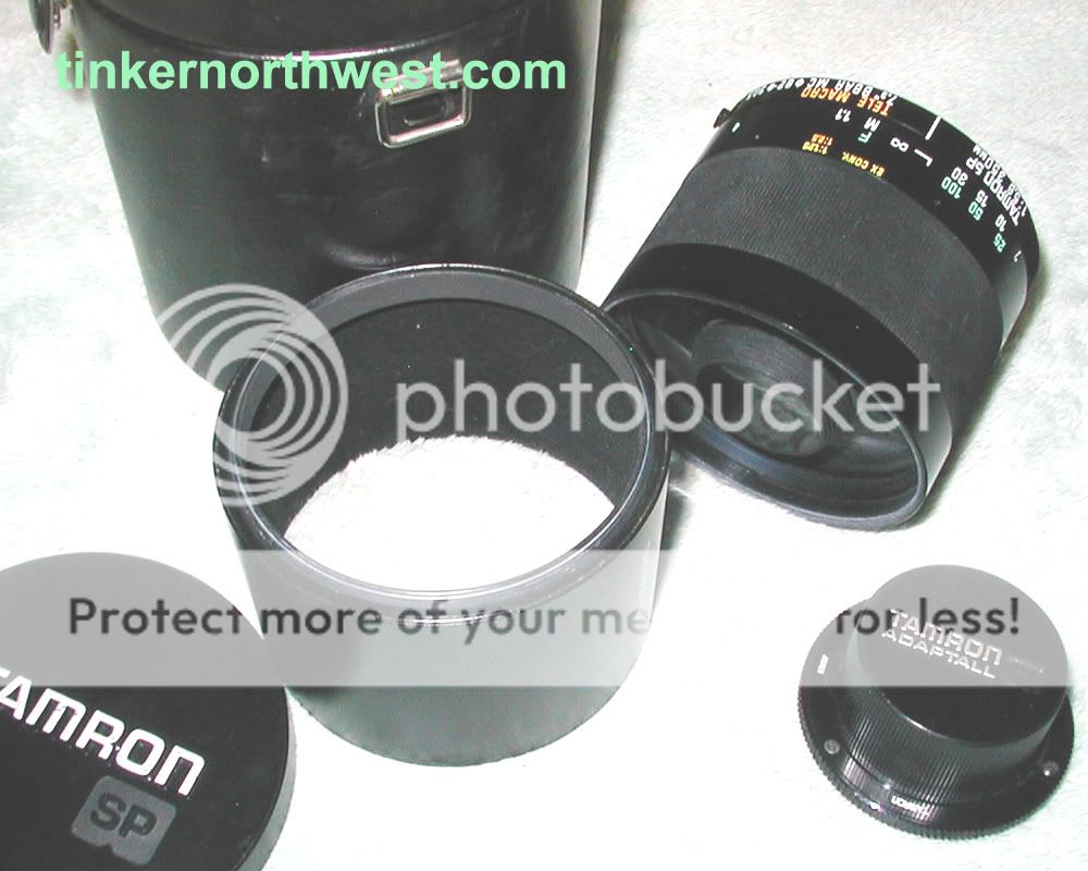 Tamron Tele Macro Catadioptric SP F5.6 350mm Adaptall 2 Mirror Lens 