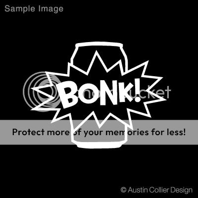 BONK Vinyl Decal Car Laptop Sticker   TF2 PC Gamer  