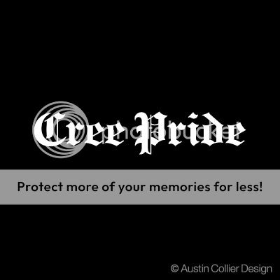 CREE PRIDE Vinyl Decal Car Sticker   American Indian  