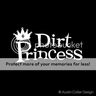 Dirt Princess Vinyl Decal Car Truck Sticker FMX 4x4