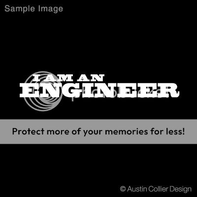Am An Engineer Vinyl Decal Car Laptop Sticker TF2