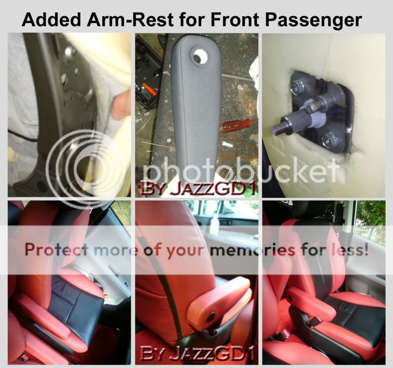 DIY - Front Passenger Arm-Rest DIY-AddedArmRest
