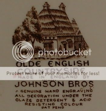 OLDE ENGLISH COUNTRYSIDE JOHNSON BROTHERS 12 PLATTER  