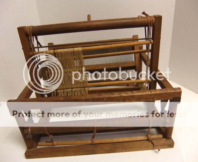 Vintage Peacock Table Top 12 Inch Weaving Loom w/Manual Learn ...