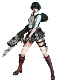 Devil may cry Lady_white