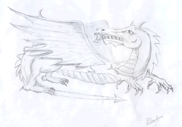 Voor al je mooie of mislukte creatieve dingen. - Pagina 11 Dragondrawing1