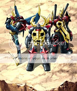 Gaiking El Gladiador Gaikingtrio