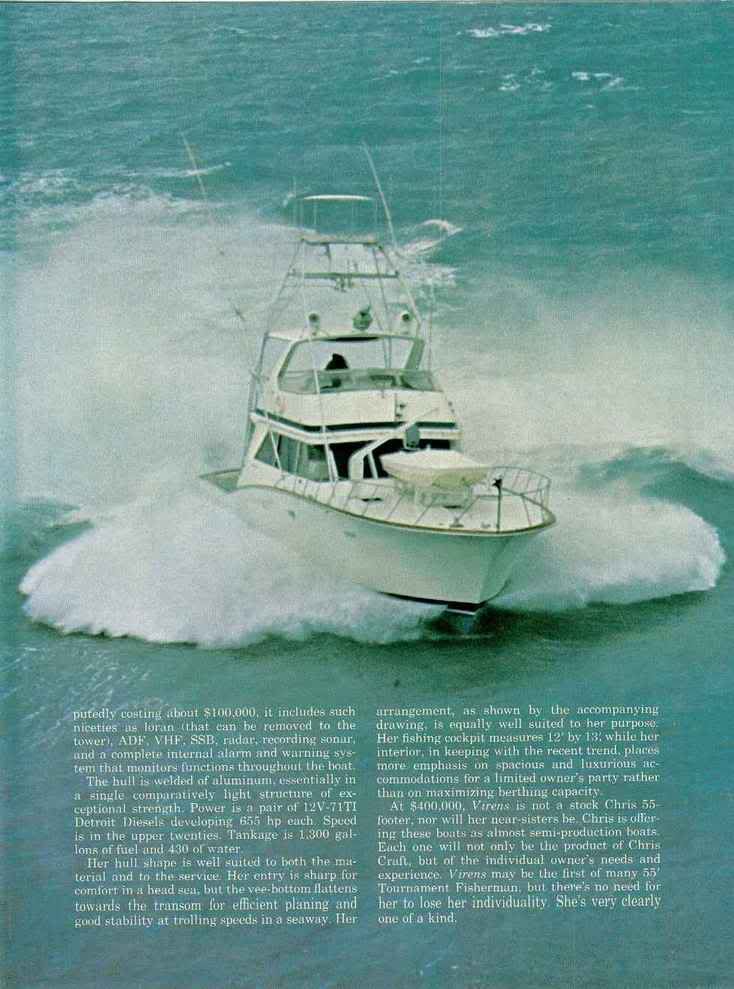 Chris Craft Commander Forum: 55' Aluminum Sport Fisherman