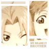 My dearest brother...