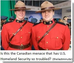 Photo of Canadian Mounties