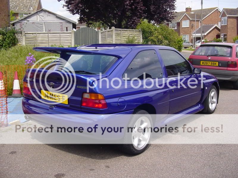 Ford escort cosworth imperial blue #3