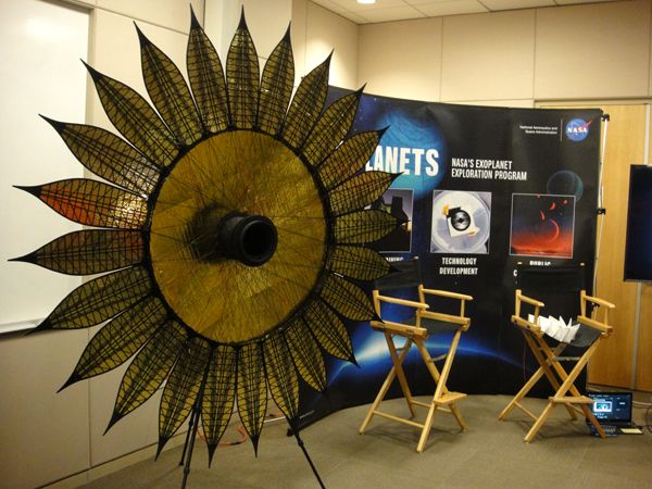 A snapshot of an exoplanet exhibit at NASA's Jet Propulsion Laboratory near Pasadena, California...during Explore JPL on May 18, 2019.