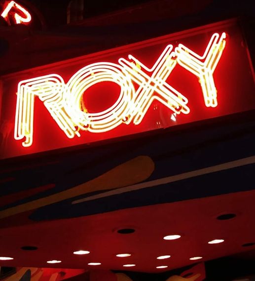 A snapshot outside The Roxy Theatre before I headed home after Madilyn Bailey's concert...on May 2, 2019.