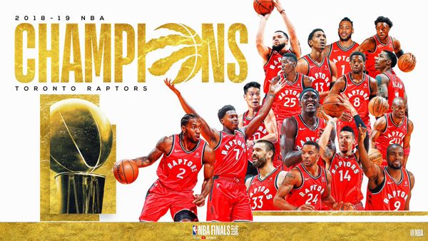 The Toronto Raptors are the 2019 NBA Champions!