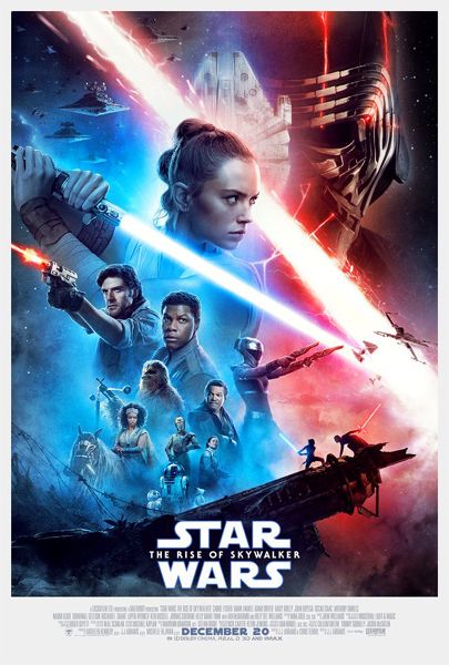 The final theatrical poster for STAR WARS: THE RISE OF SKYWALKER.