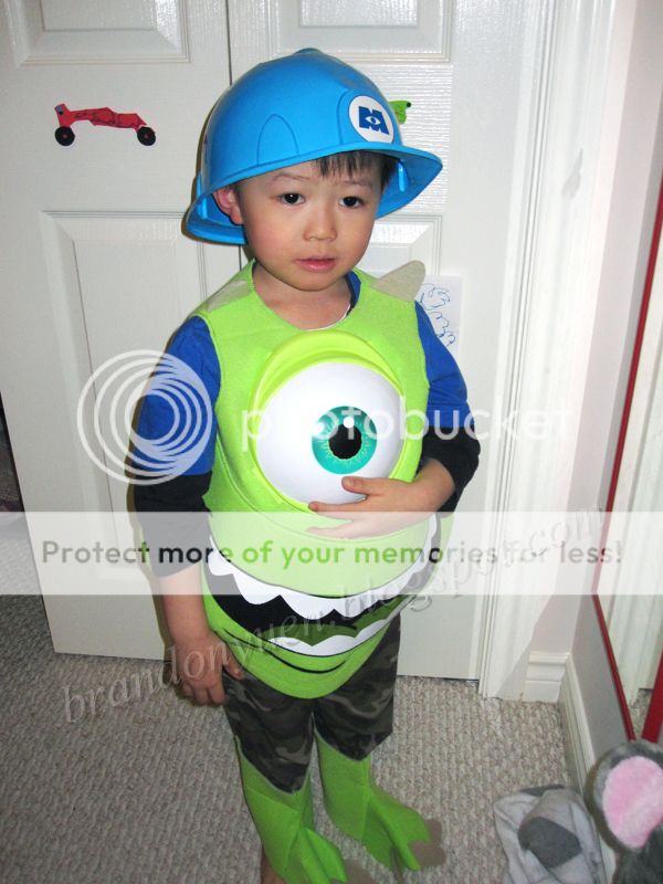 Brandon's Adventures: Costume Discounters: Monsters, Inc. Mike Costume ...