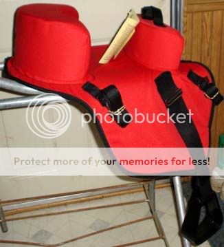 Abetta Red Buddy Seat,equine,western,english  