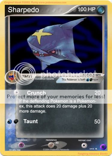 I Would like to see some fake cards Ill rate them