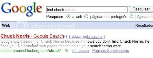 TESTE: Chuck Norris encontra vc!! Fcn