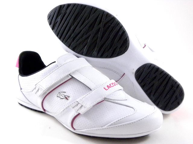 New Lacoste Arixia White/Pink/Black Tennis Women Casual Fashion Shoes 