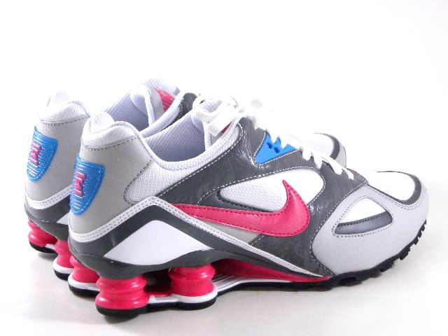   Shox Heritage White/Gray/Pink Running Trainer Gym Work Out Women Shoes