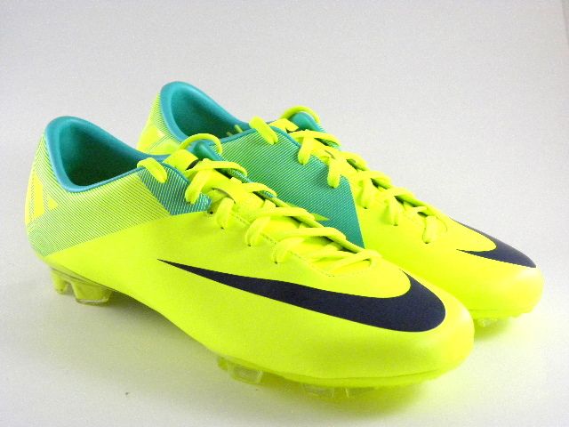 Nike Mercurial Miracle II FG Volt Neon Green/Black Soccer Cleats Boots ...