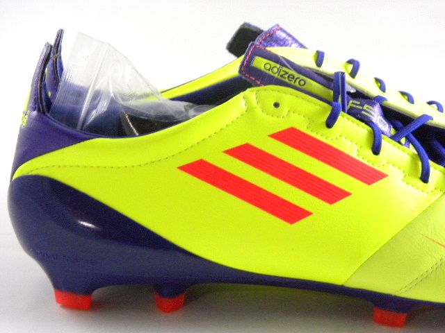 Adidas F50 Adizero Fg Neon Yellow Leather Soccer Futball Cleats Boots ...