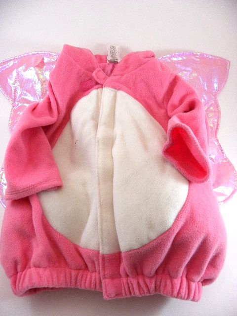 Used Old Navy Pink Butterfly Halloween Costume Infant Toddler Baby 12 24 Size