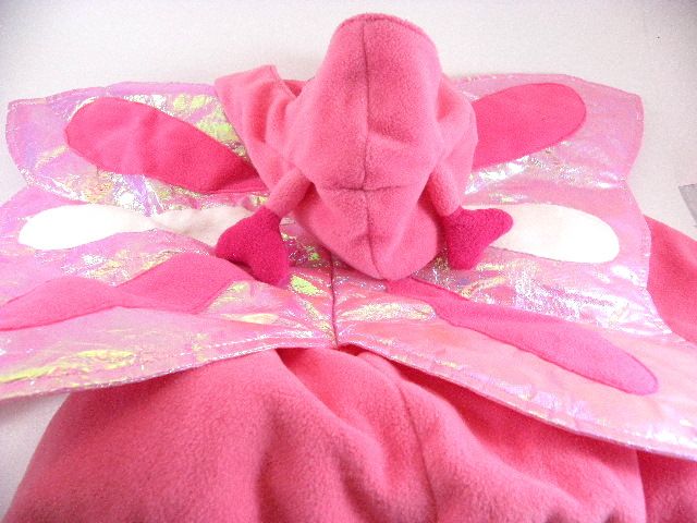 Used Old Navy Pink Butterfly Halloween Costume Infant Toddler Baby 12 24 Size