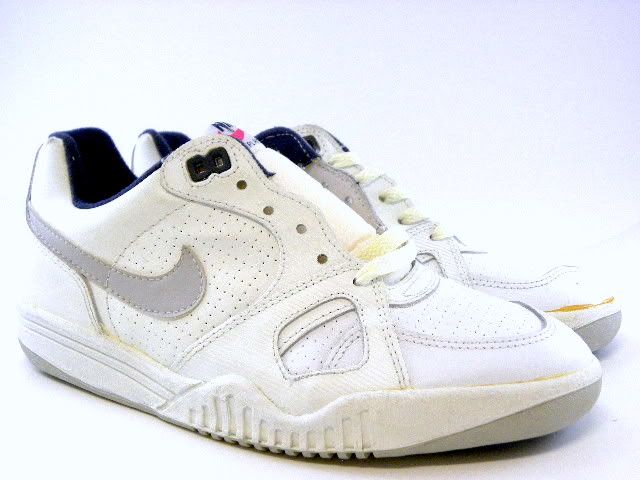 Vintage New Nike Air Play White/Gray/Pink 1988 Men 7  