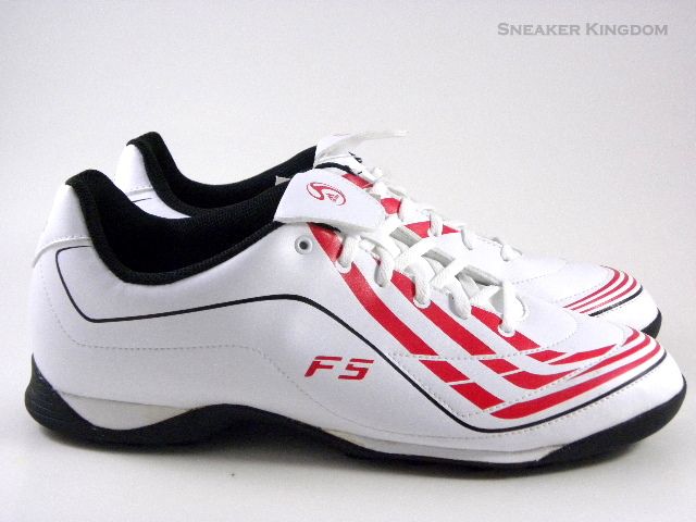 Adidas F5.9 Turf TF White/Red Soccer Cleats Boots Men  